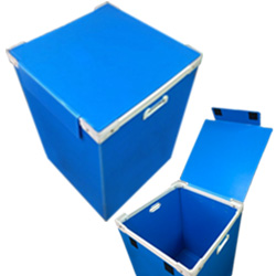 廃蛍光灯回収プラダン箱 丸管