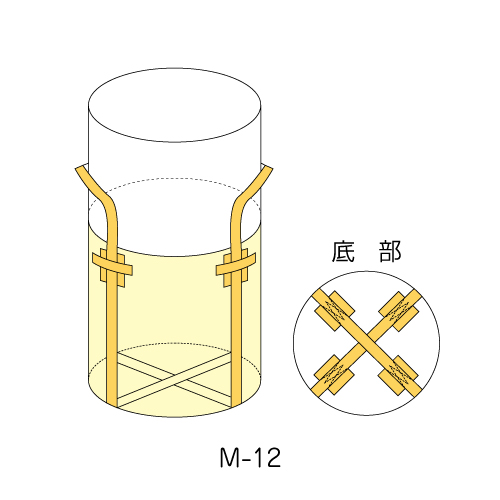 丸型上部巾着軽量タイプ