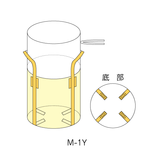 丸型上部巾着軽量