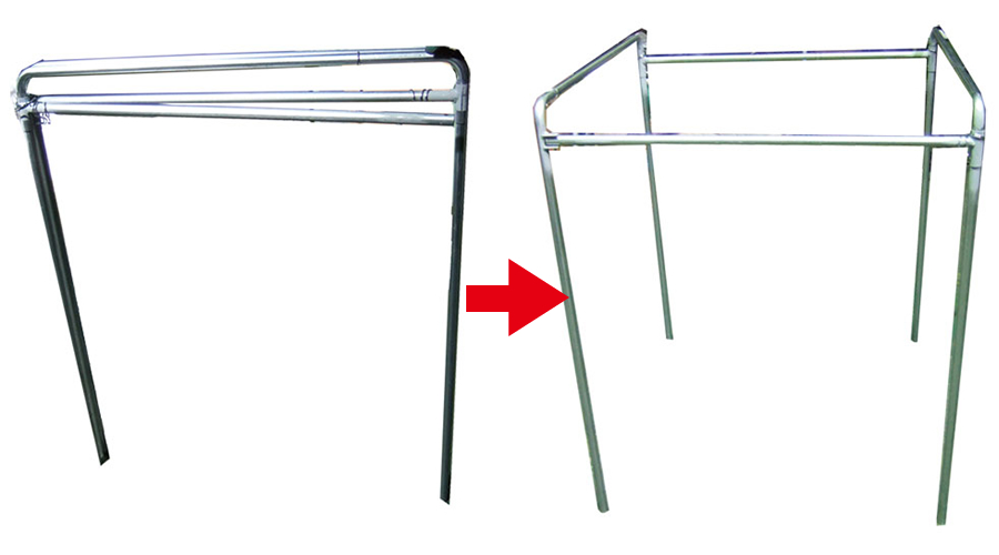 折りたたみ式ローコストスタンド