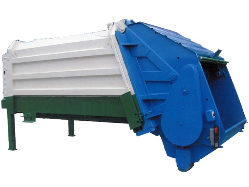 脱着式単独稼働可能プレスコンテナ